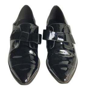  Gazoldo Patent Loafer With Bow